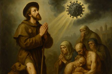 Supplica a San Rocco per la protezione dalle epidemie
