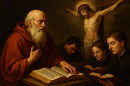 Preghiera intensa a San Girolamo per la comprensione delle Sacre Scritture