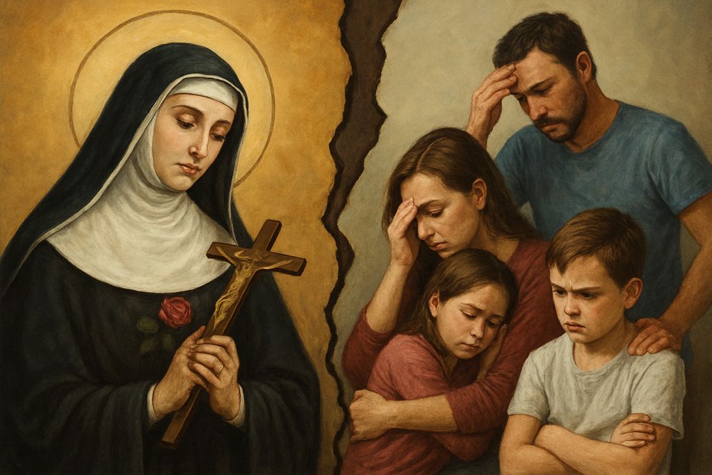 Triduo a Santa Rita da Cascia per la risoluzione di conflitti familiari gravi