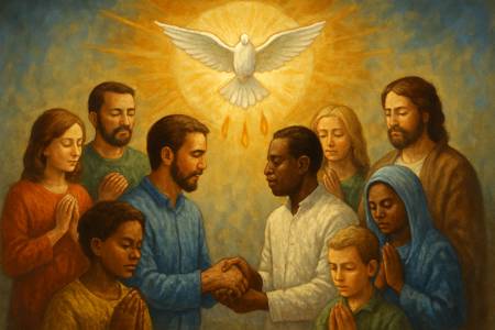 Preghiera comunitaria allo Spirito Santo per l'unità dei Cristiani