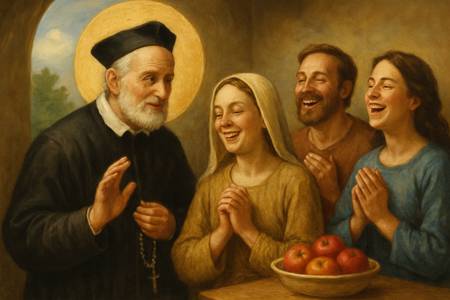 Dialogo semplice con San Filippo Neri per trovare la gioia nella vita quotidiana