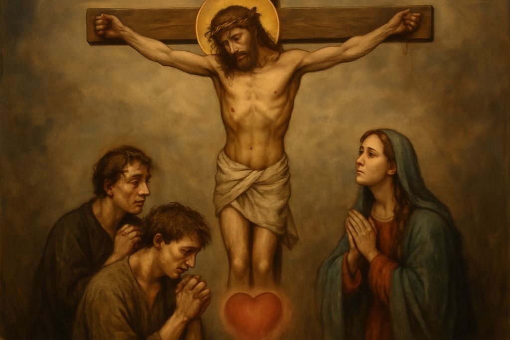 Preghiera del cuore a Gesù Crocifisso per il perdono dei propri peccati