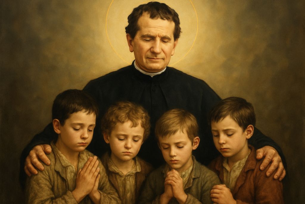 Preghiera intensa a San Giovanni Bosco per gli orfani e i bambini abbandonati