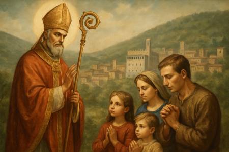 Preghiera comunitaria a Sant'Ubaldo per l'unità di Gubbio