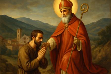 Intercessione a San Ponziano per la forza nella prova degli spoletini