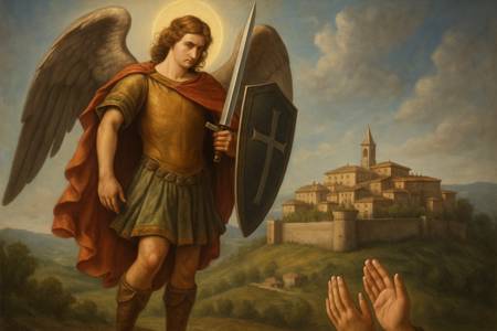 Invocazione al Santo Patrono San Michele Arcangelo per la difesa della fede a Citerna