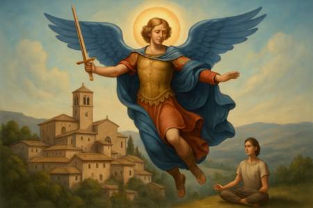 Invocazione al Santo Patrono San Michele Arcangelo per la pace a Fratta Todina