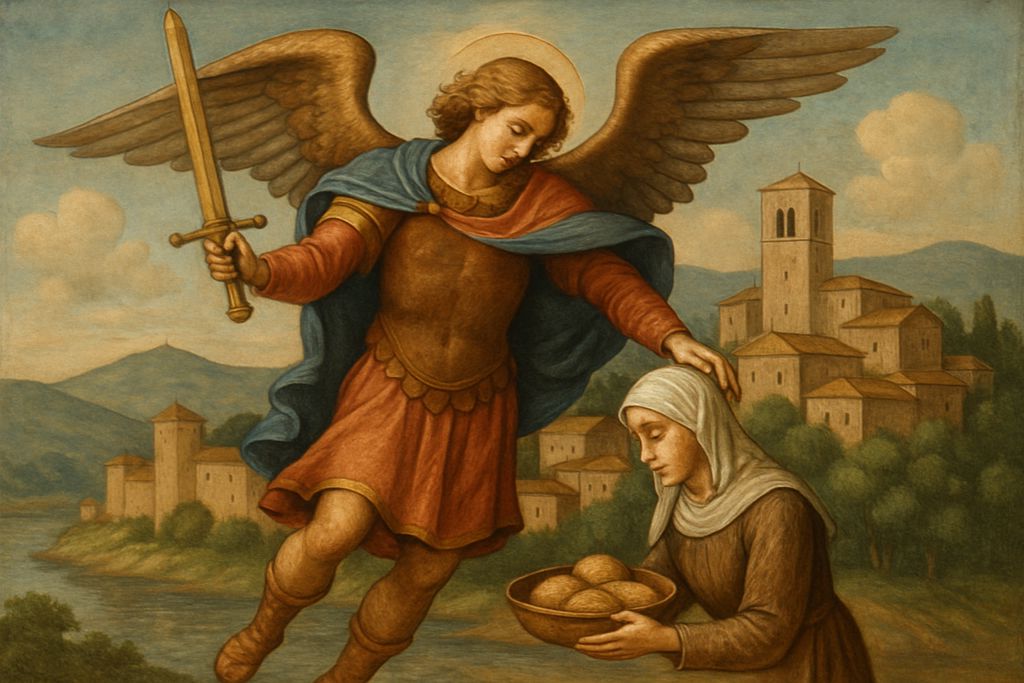 Intercessione al Santo Patrono San Michele Arcangelo per la carità a Gualdo Cattaneo