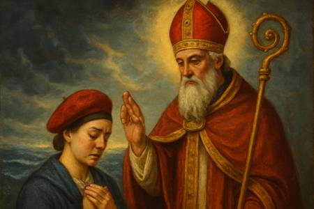 Supplica a San Nicola di Bari per la Protezione dei Bambini di Baschi