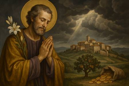 Preghiera a San Giuseppe per la Protezione delle Famiglie di Montegabbione