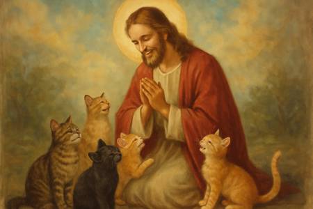 Preghiera a Gesù Cristo per la Felicità quotidiana dei Gatti