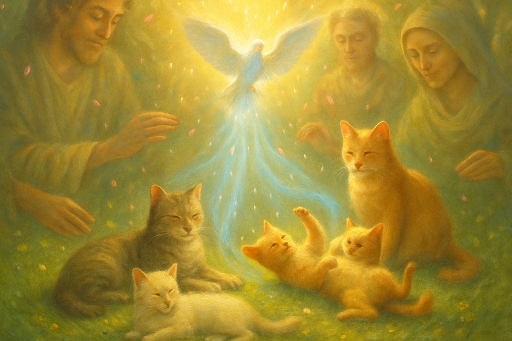 Preghiera allo Spirito Santo per la cura dei Gatti