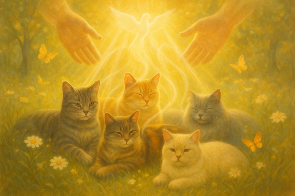 Preghiera allo Spirito Santo per la cura dei Gatti