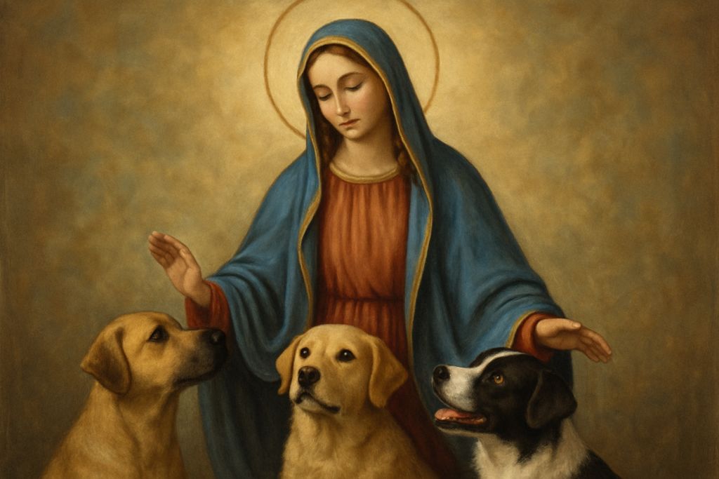 Preghiera alla Madonna per la cura dei Cani