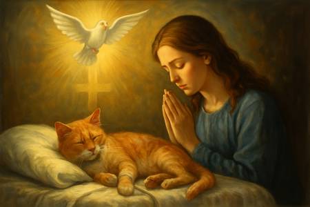 Preghiera allo Spirito Santo per la Speranza nella malattia degli Animali da compagnia