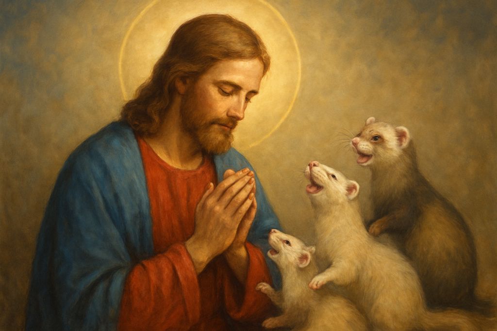 Preghiera a Gesù Cristo per la Felicità quotidiana dei Furetti