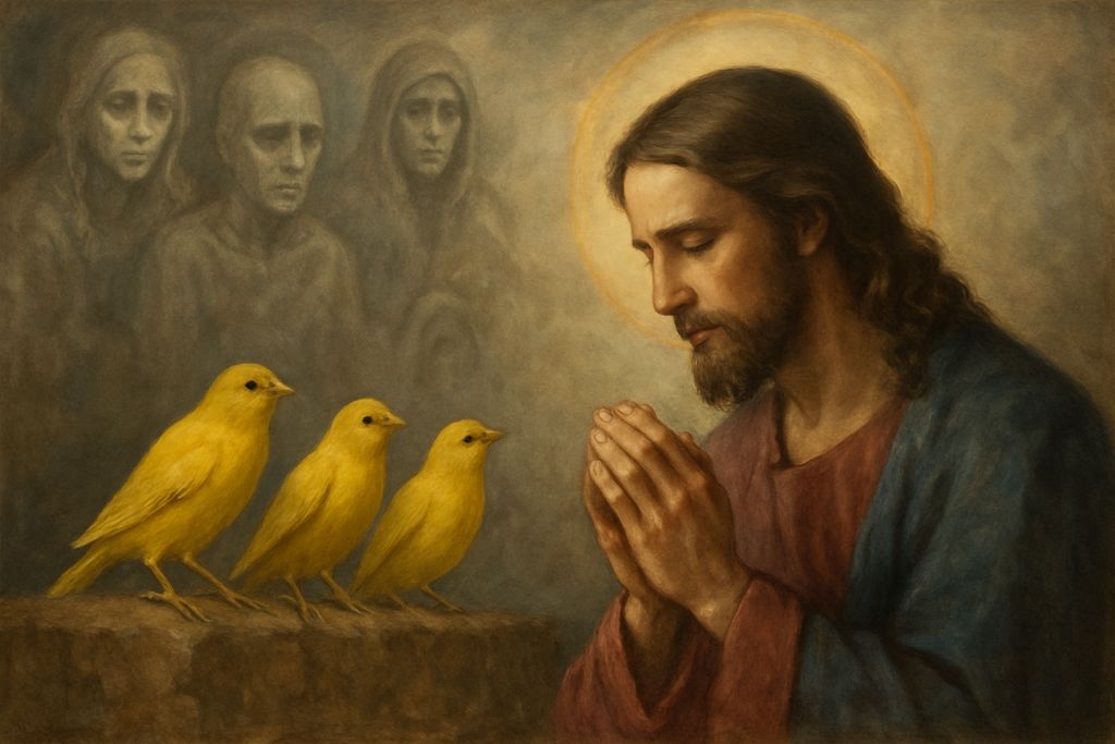 Preghiera a Gesù Cristo per il canto dei Canarini