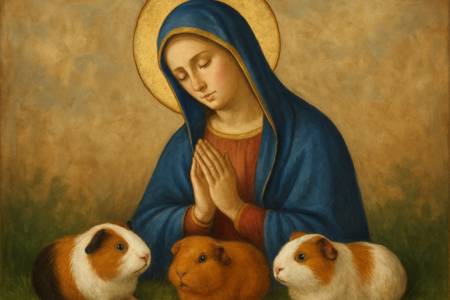 Preghiera alla Madonna per la cura dei Porcellini d'India