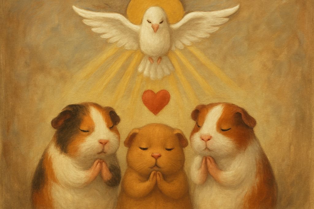Preghiera allo Spirito Santo per l'Amore verso i Porcellini d'India