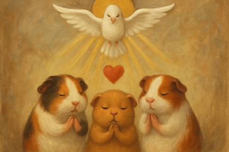Preghiera allo Spirito Santo per l'Amore verso i Porcellini d'India