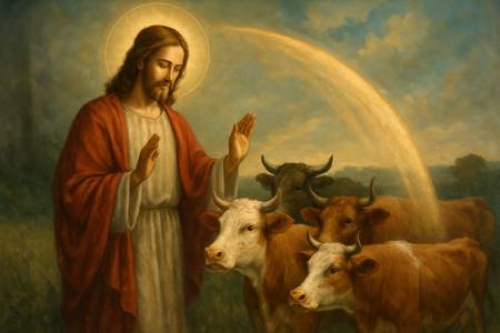 Preghiera a Gesù Cristo Buon Pastore per le Mucche