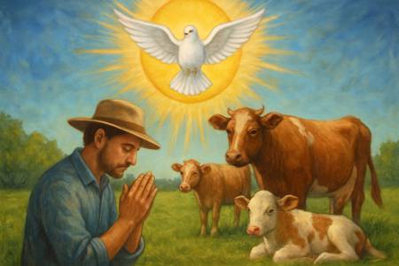Preghiera allo Spirito Santo per la cura delle Mucche