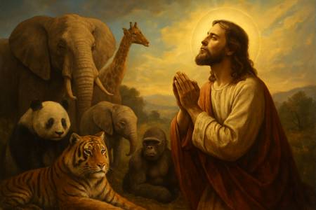 Preghiera a Gesù Cristo per la Speranza futura degli Animali in via di estinzione