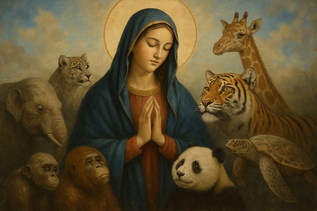 Preghiera alla Madonna per la Protezione degli Animali in via di estinzione