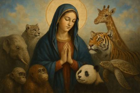 Preghiera alla Madonna per la Protezione degli Animali in via di estinzione