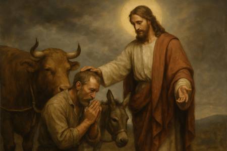 Preghiera a Gesù Cristo per il ristoro degli Animali da lavoro