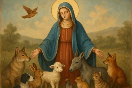 Preghiera alla Madonna, Regina del Creato, per Tutti gli Animali