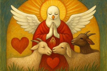 Preghiera allo Spirito Santo per l'Amore verso le Capre