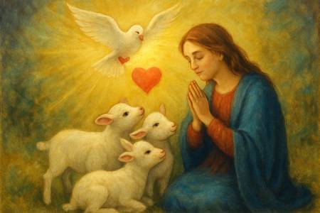 Preghiera allo Spirito Santo per l'Amore verso i Capretti