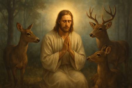 Preghiera a Gesù Cristo, Re di Pace, per i Cervi