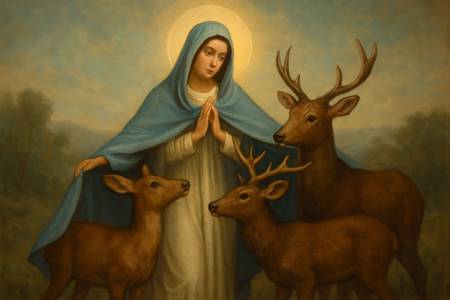 Preghiera alla Madonna per la Protezione dei Cervi