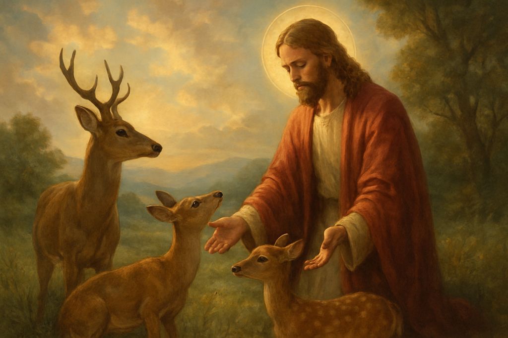 Preghiera a Gesù Cristo per la Protezione dei Caprioli
