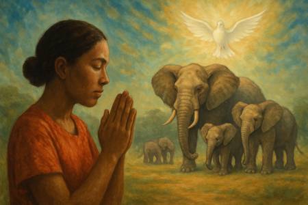 Preghiera allo Spirito Santo per la Vita Comunitaria degli Elefanti