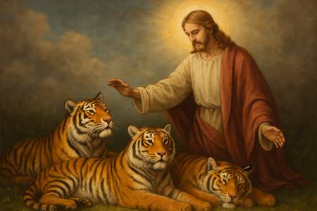 Preghiera a Gesù Cristo per la Salvezza delle Tigri