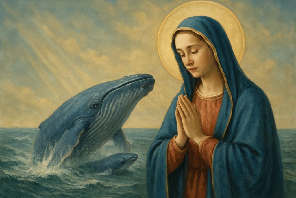 Preghiera alla Madonna, Stella del Mare, per le Balene