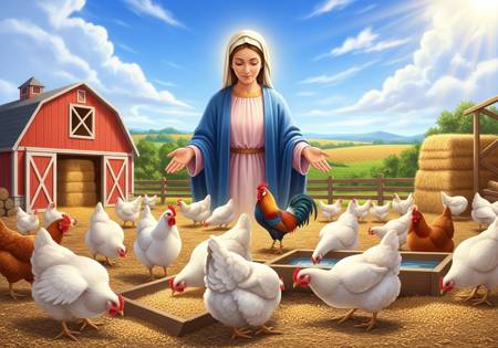 Preghiera alla Madonna per la Benedizione sui Polli