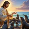 Preghiera a Gesù Cristo per la Felicità in natura dei Leoni marini