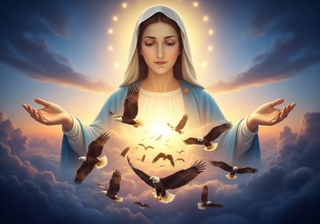Preghiera alla Madonna per la Protezione delle Aquile