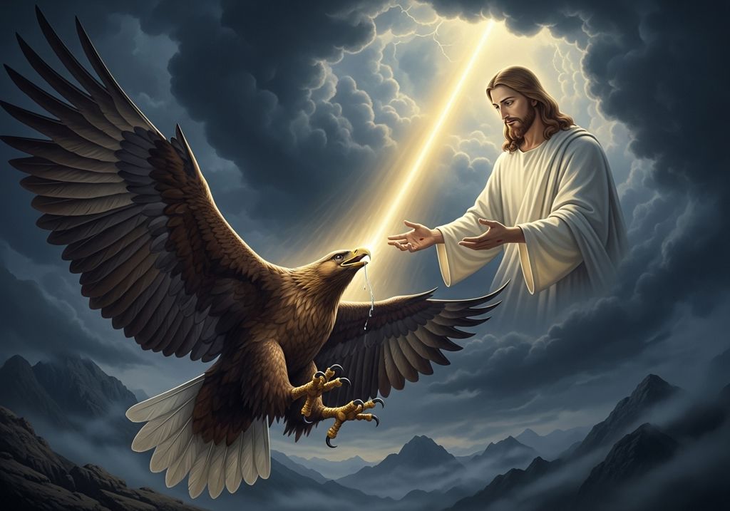 Preghiera a Gesù Cristo per la Determinazione dei Falchi