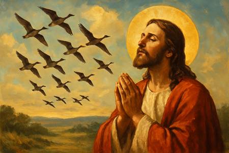 Preghiera a Gesù Cristo per la Fiducia degli Uccelli migratori