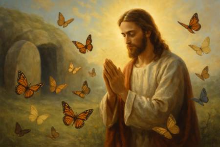 Preghiera a Gesù Cristo Risorto, ispirata dalle Farfalle