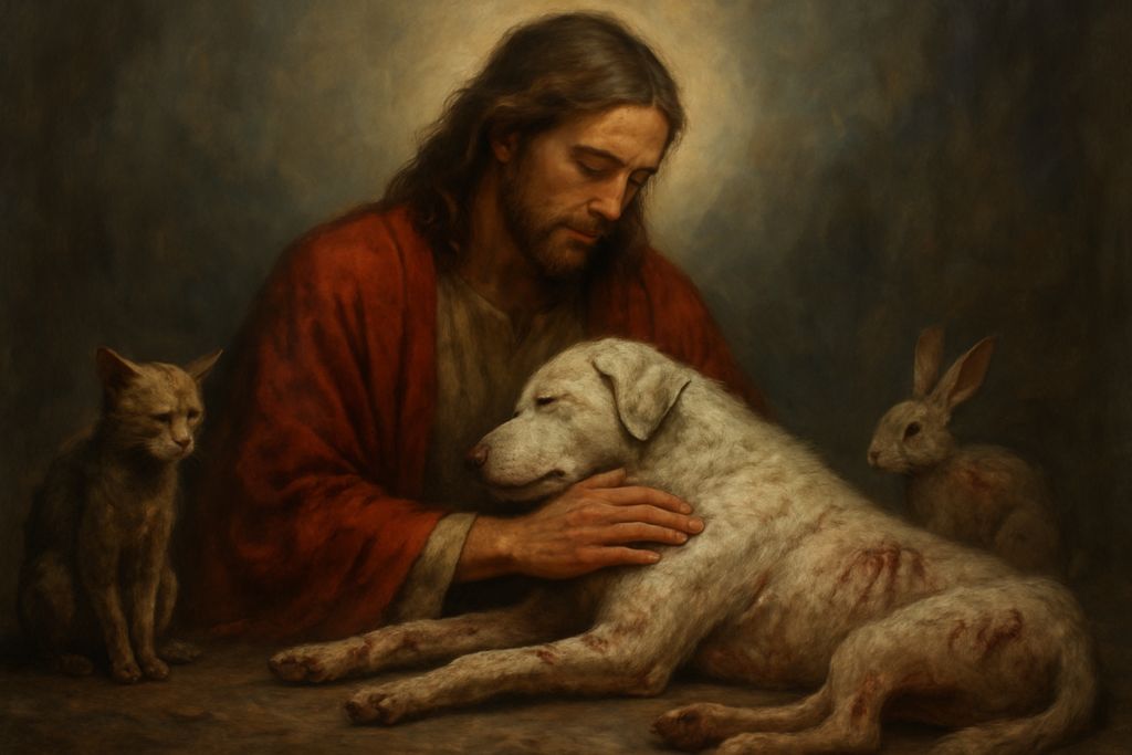 Preghiera a Gesù Cristo Crocifisso per gli Animali torturati