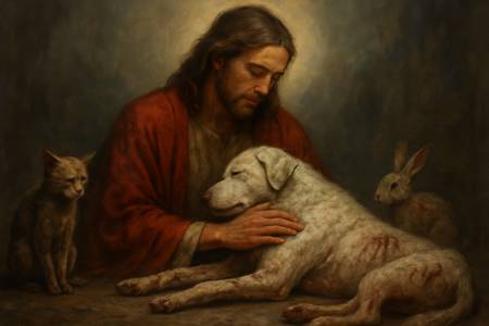 Preghiera a Gesù Cristo Crocifisso per gli Animali torturati