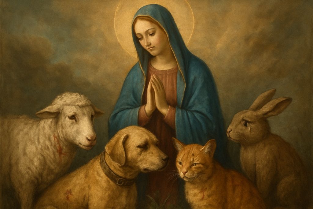 Preghiera alla Madonna Addolorata per gli Animali che soffrono