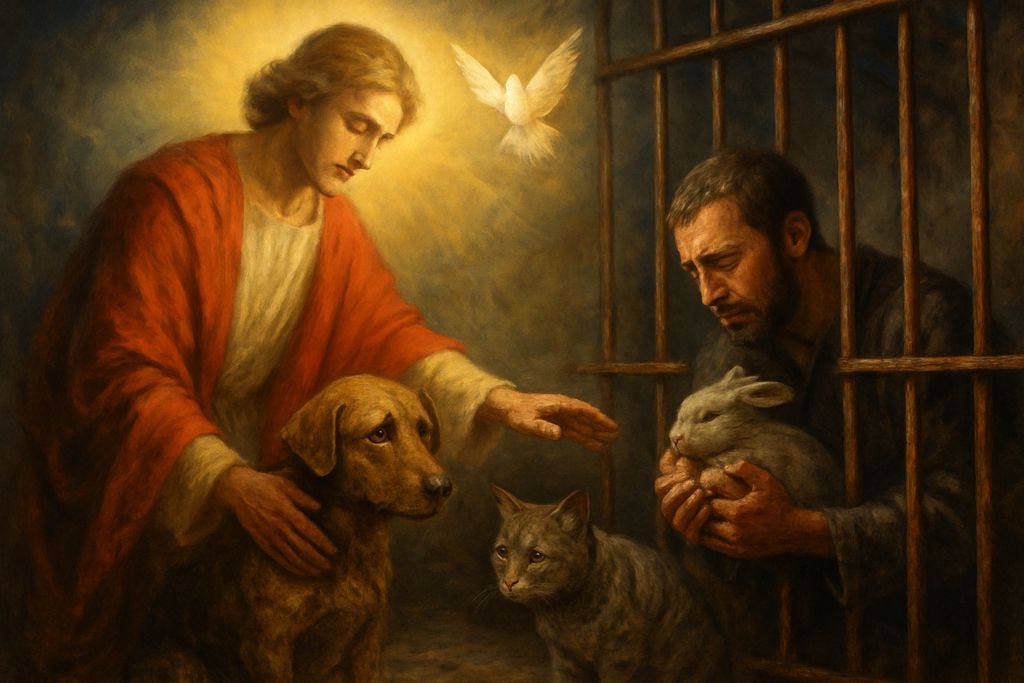 Preghiera allo Spirito Santo per la Conversione di chi fa del male agli Animali