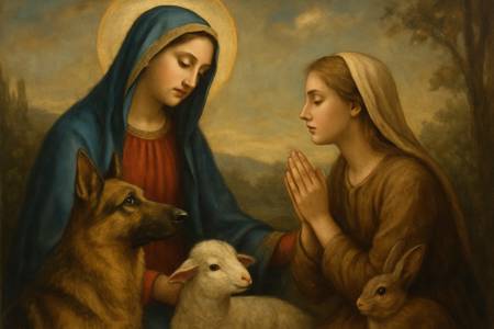 Preghiera alla Madonna per la Fedeltà degli Animali guida